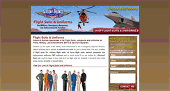 Desktop Screenshot of flightsuits.com