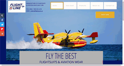 Desktop Screenshot of flightsuits.ca